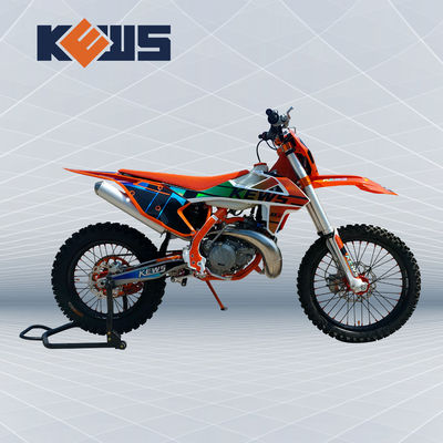 Kews İki Zamanlı Enduro Motosikletler EFI 2 Zamanlı Dirt Bike Yakıt Enjeksiyonu