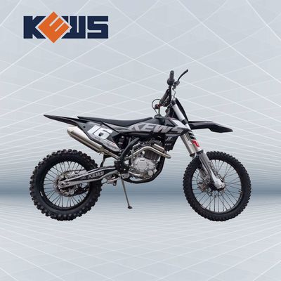 Kews CB-F250 Siyah Enduro Bisiklet ODM Siyah Çift Spor Motosiklet