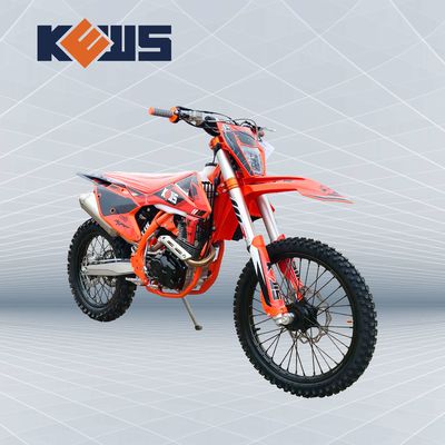 ZS CB250-R Turuncu Ve Siyah Motosiklet Enduro Dirt Bike 4 Zamanlı