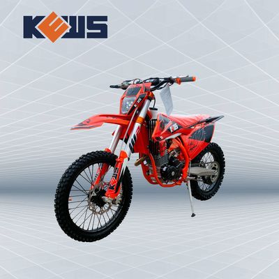 ZS CB250-R Turuncu Ve Siyah Motosiklet Enduro Dirt Bike 4 Zamanlı