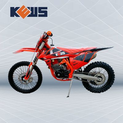 ZS CB250-R Turuncu Ve Siyah Motosiklet Enduro Dirt Bike 4 Zamanlı