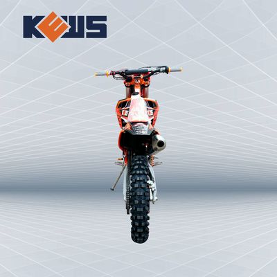 ZS CB250-R Turuncu Ve Siyah Motosiklet Enduro Dirt Bike 4 Zamanlı