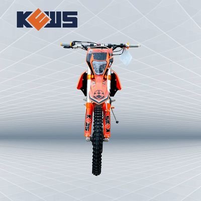 ZS CB250-R Turuncu Ve Siyah Motosiklet Enduro Dirt Bike 4 Zamanlı