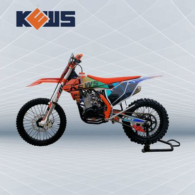 FCR Carb'da Turuncu Motokros Bisikleti 300CC Enduro Bisikletleri CBS300