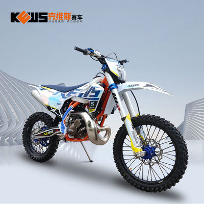 120KM / H Dirt Bike 2 Zamanlı Motokros Motosiklet MT250 Çelik ve Alaşım