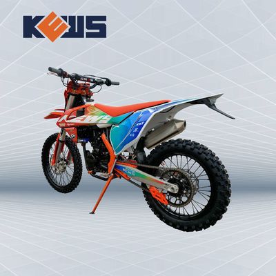 300CC Enduro Motosiklet Turuncu KTM Dirt Bikes 120KM/H
