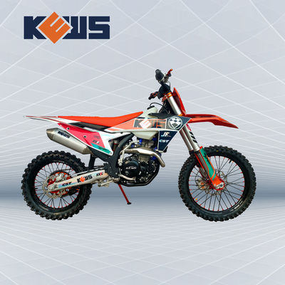 K23 Modeli Enduro Dirt Bikes Zongshen NC300S Su Soğutmalı Dört Zamanlı Kırmızı Ve Siyah Motosikletler