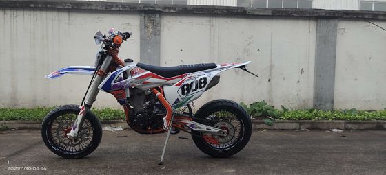 Kews Su Soğutmalı Motor Süper Motard Motosikletler NC300S 300CC Dört Zamanlı