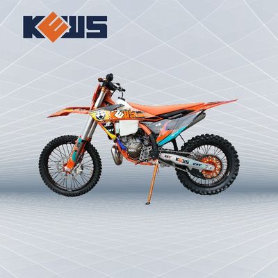 Karbüratörlü MT250cc Euro 4 Güçlü İki Zamanlı Motosikletler CNC Ters Süspansiyonlu