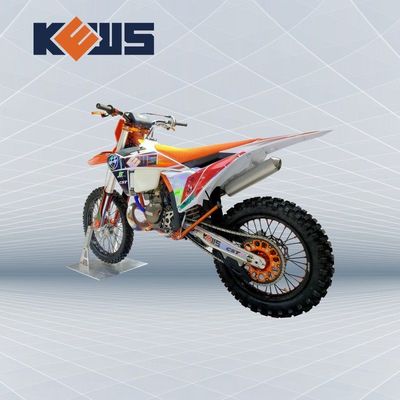 250cc KEWS Su Soğutmalı 2 Zamanlı Motosiklet Sürüşü CNC direksiyon mili Güçlü