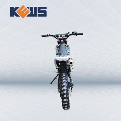 KEWS Iron Rim 125CC Pitbike 4 Takto Enduro Motosikletler Gençler İçin Arka Süspansiyon